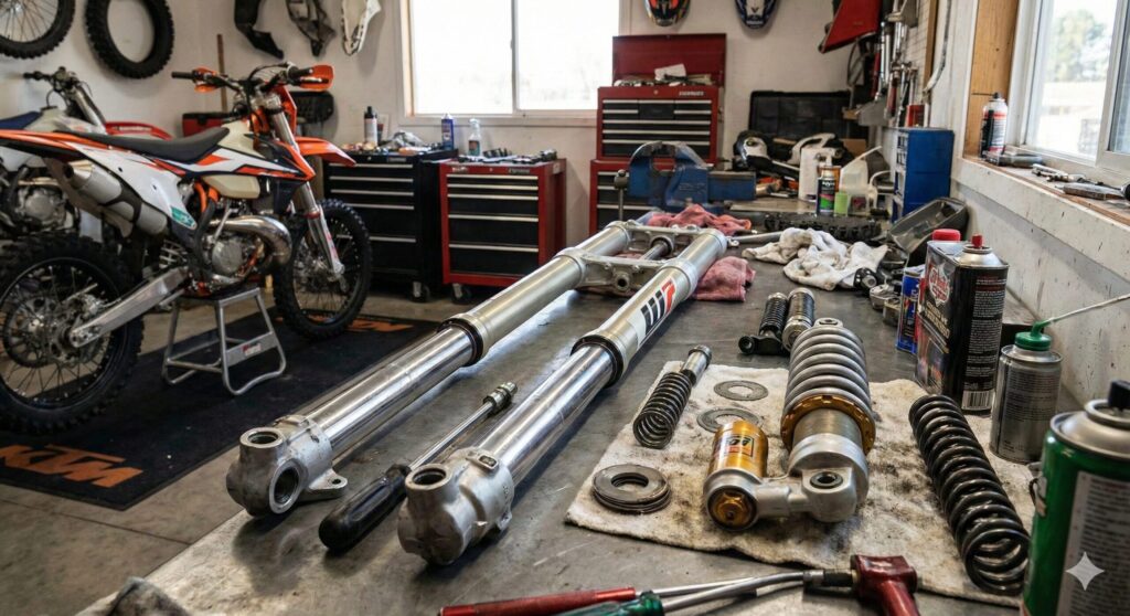 オフロードバイクのリバルビングは初級者にも有効　見出し画像