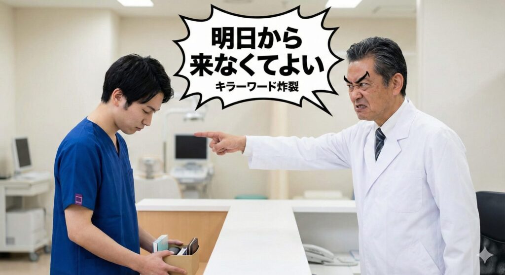 「明日から来なくてよい」というキラーワード炸裂　見出し画像